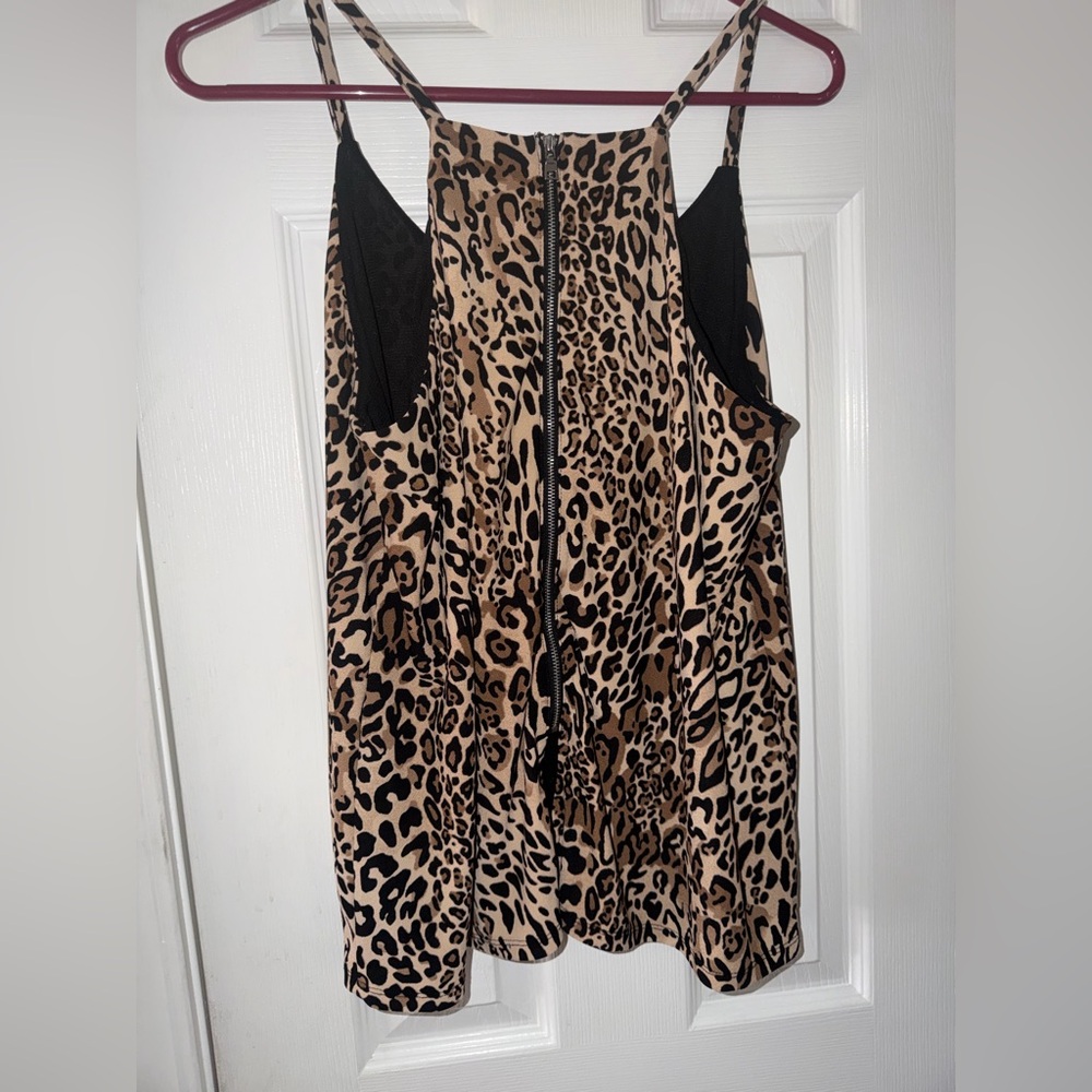 Bar III Animal Print Top - Picture 5 of 5